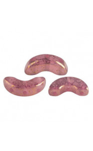 Les perles par Puca® Arcos beads Rose opal bronze 71020/15496
